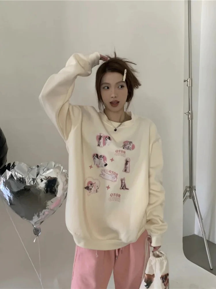 PuppyLove Kawaii Oversized Hoodie