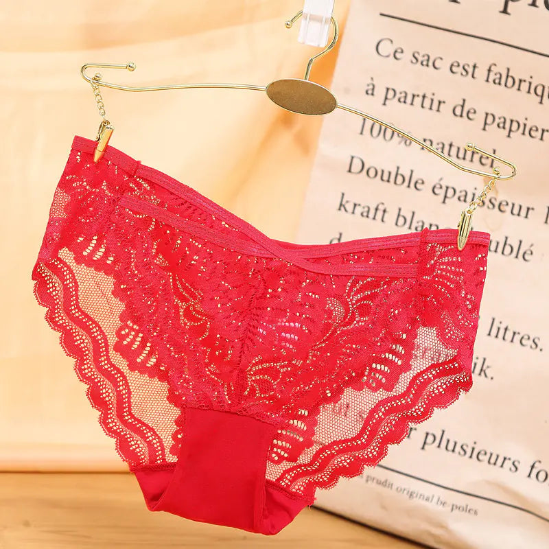 Chic Low-Rise Lace Women's Panties