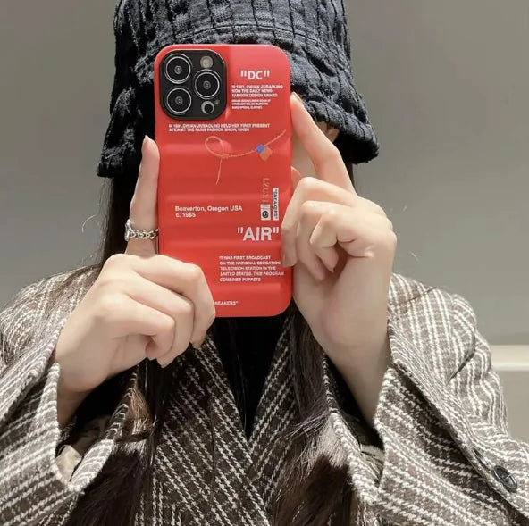 Sneaker Style iPhone Cover