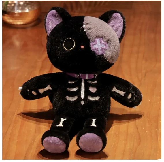 Gothic Kitten Plushie