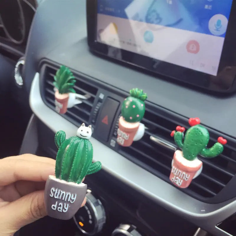 Car Scent Clip with Cartoon Designs