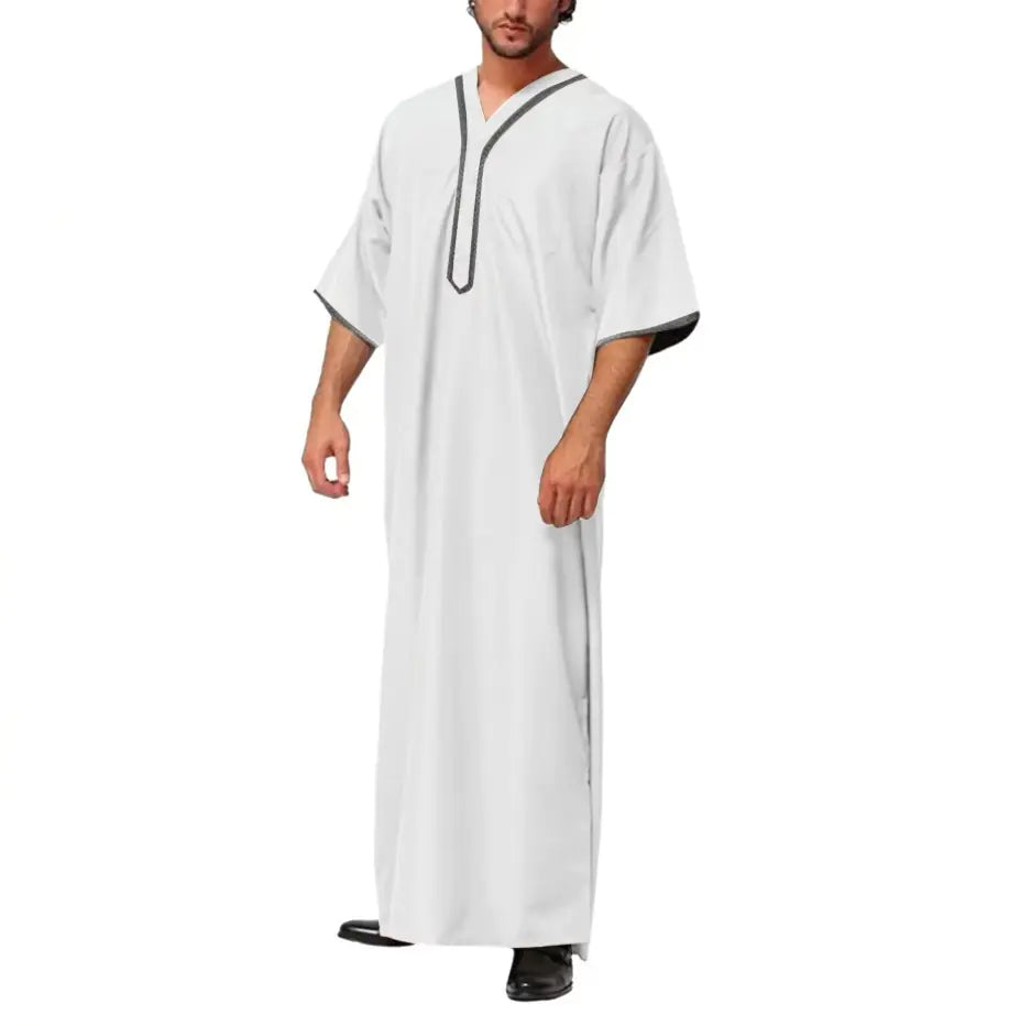 2024 Elegant Men's Arabic Long Shirt