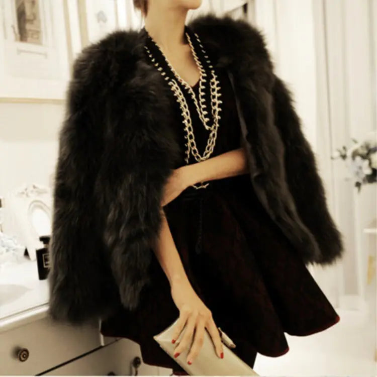 Luxury Faux Fur Coat