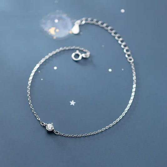 Elegant Korean S925 Silver Bracelet