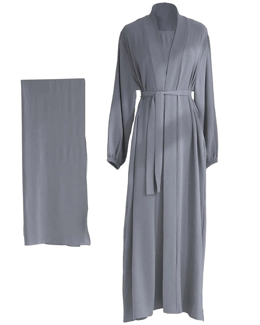 Modest Three-Piece Muslim Prayer Dress Set