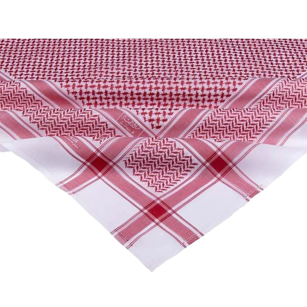 Elegant Checkered Men's Keffiyeh