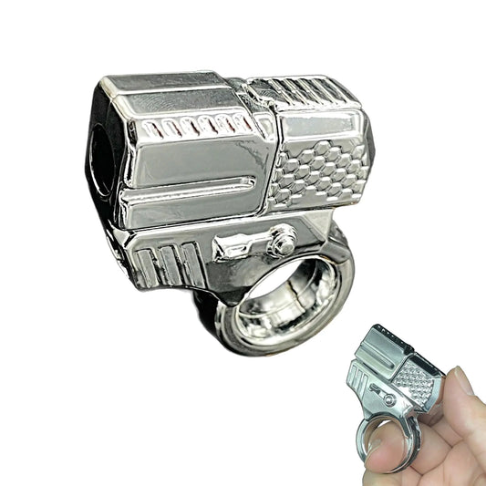 Alloy Gun-Shape EDC Spinner Ring