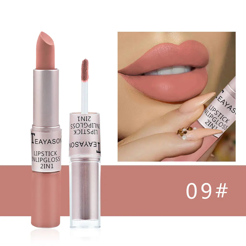 Dual-Tip Matte Lip Shine