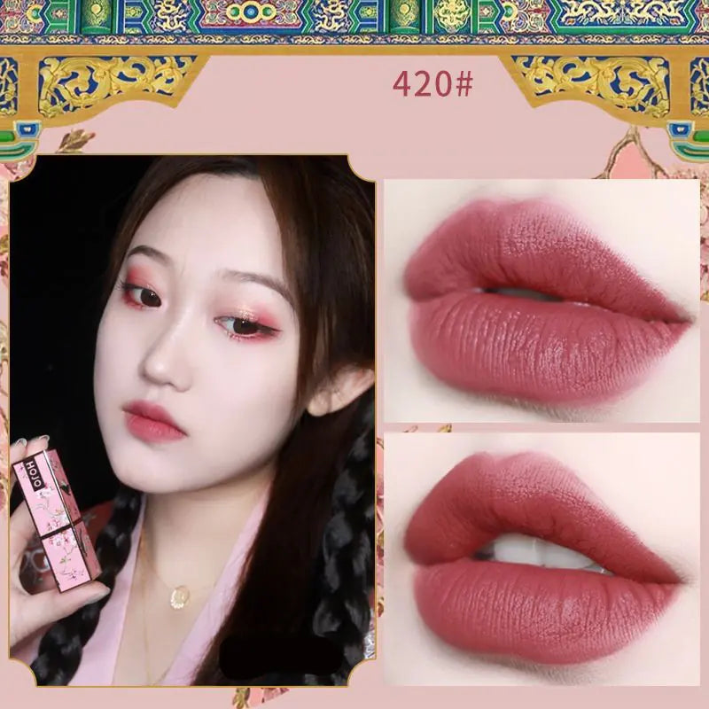 Jinse Peach Velvet Love Lipstick