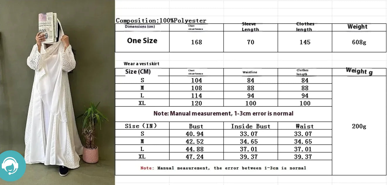 Elegant Islamic Cardigan