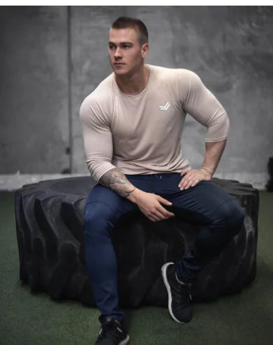 Fast Dry Men's Workout Long Sleeve Tee