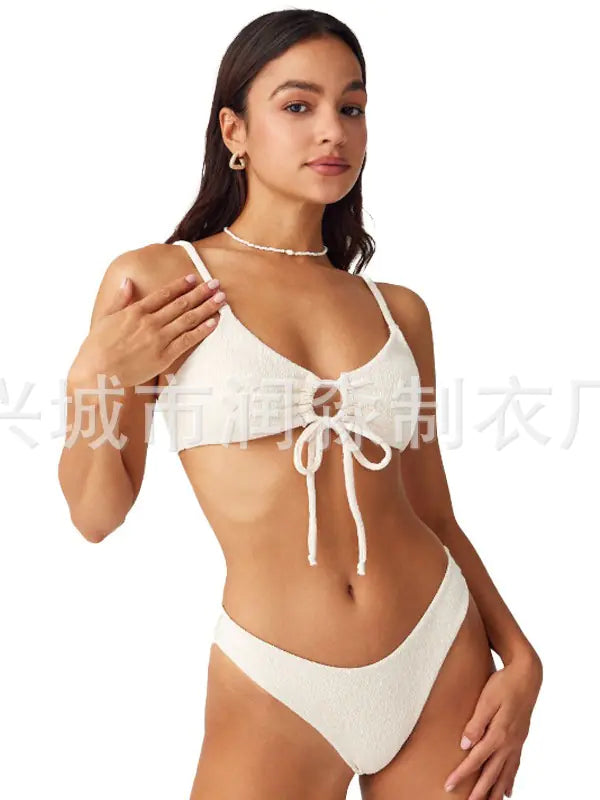 Chic Cutout Two-Piece Swim Set