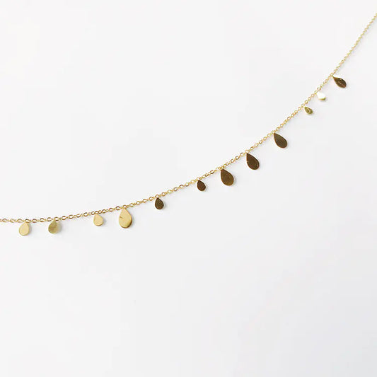 French Elegance Layered Disc Choker