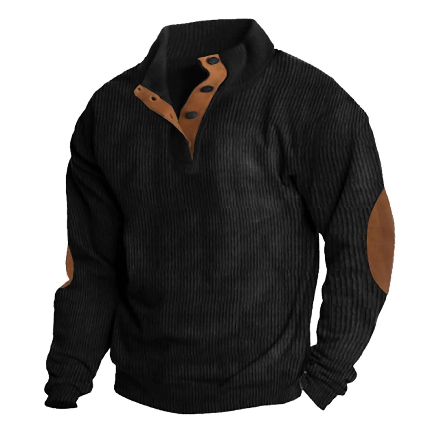 Corduroy Quarter-Zip Men's Sweatshirt