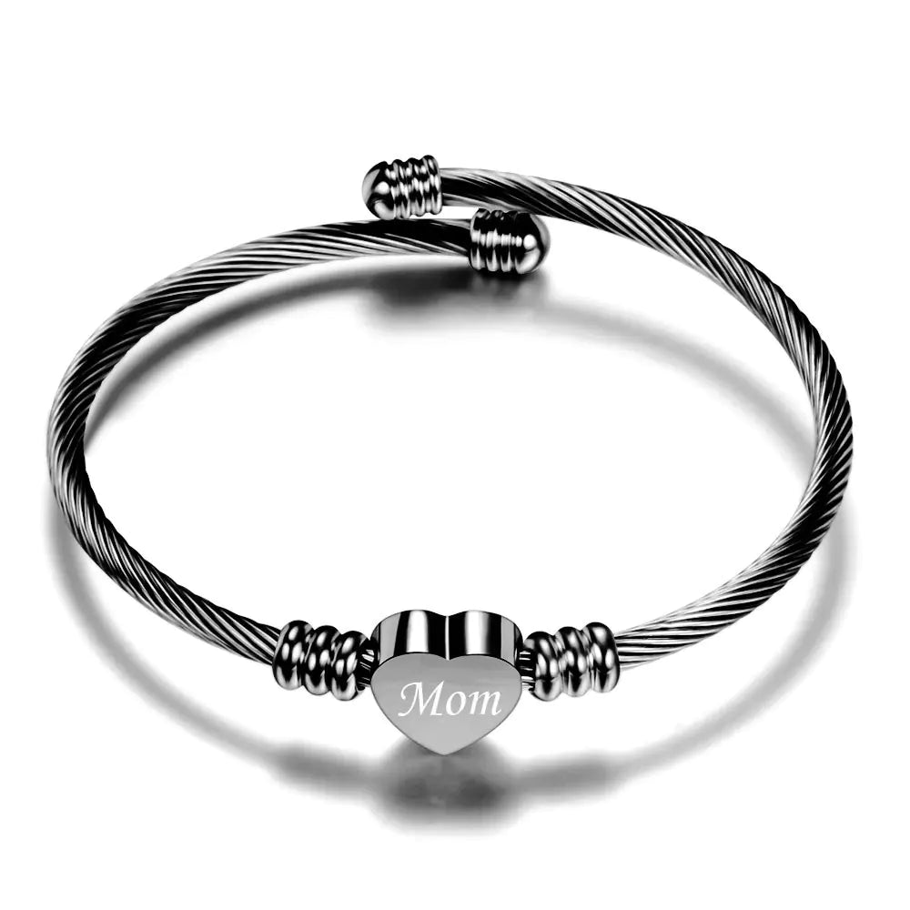 Eternal Bond Braided Stainless Bracelet