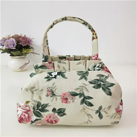 Middle-aged Women's Hand Bag and Accessories Set