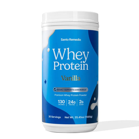 Santo Remedio Vanilla Whey Protein 24g