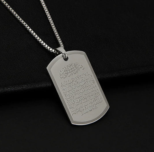 Titanium Steel Elegance Necklace - Modern Islam Inspired