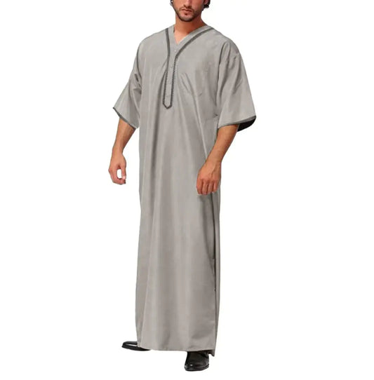 2024 Elegant Men's Arabic Long Shirt