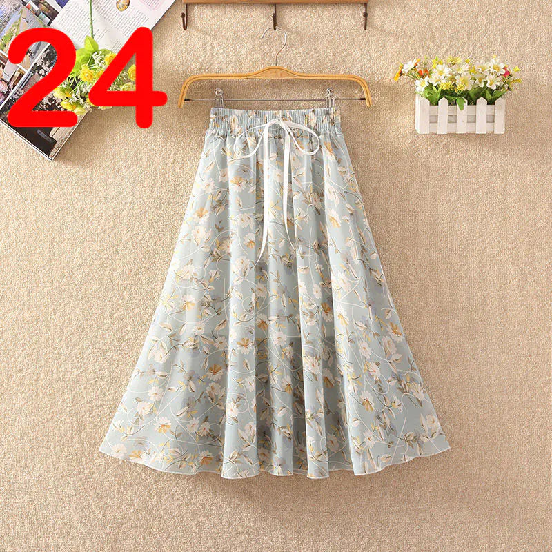 Summer Elegance Chiffon Skirt