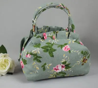 Middle-aged Women's Hand Bag and Accessories Set
