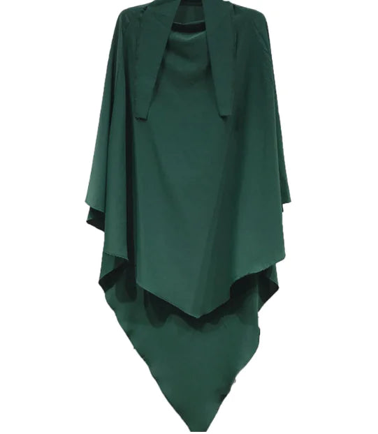 Elegant Solid Color Hijab - Soft Touch Shawl