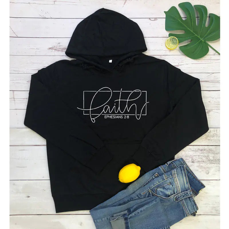 Women's Cozy Alphabet Hoodie with Pockets