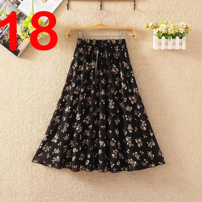 Summer Elegance Chiffon Skirt