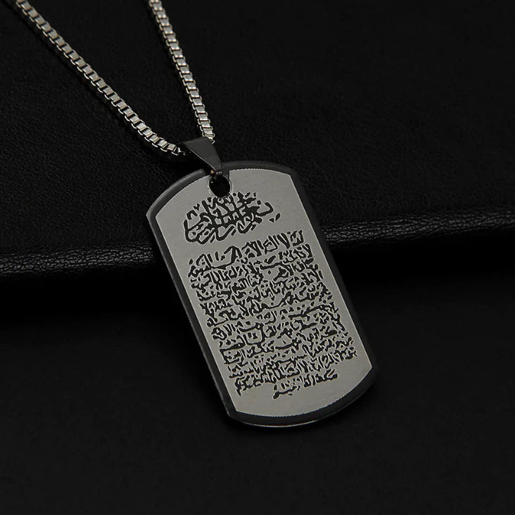 Titanium Steel Elegance Necklace - Modern Islam Inspired
