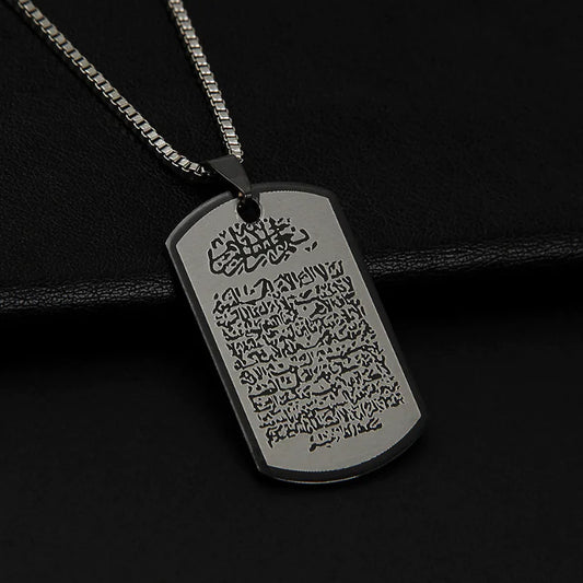 Titanium Steel Elegance Necklace - Modern Islam Inspired