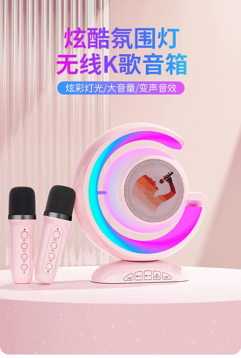 Compact Karaoke Micro Bluetooth Speaker