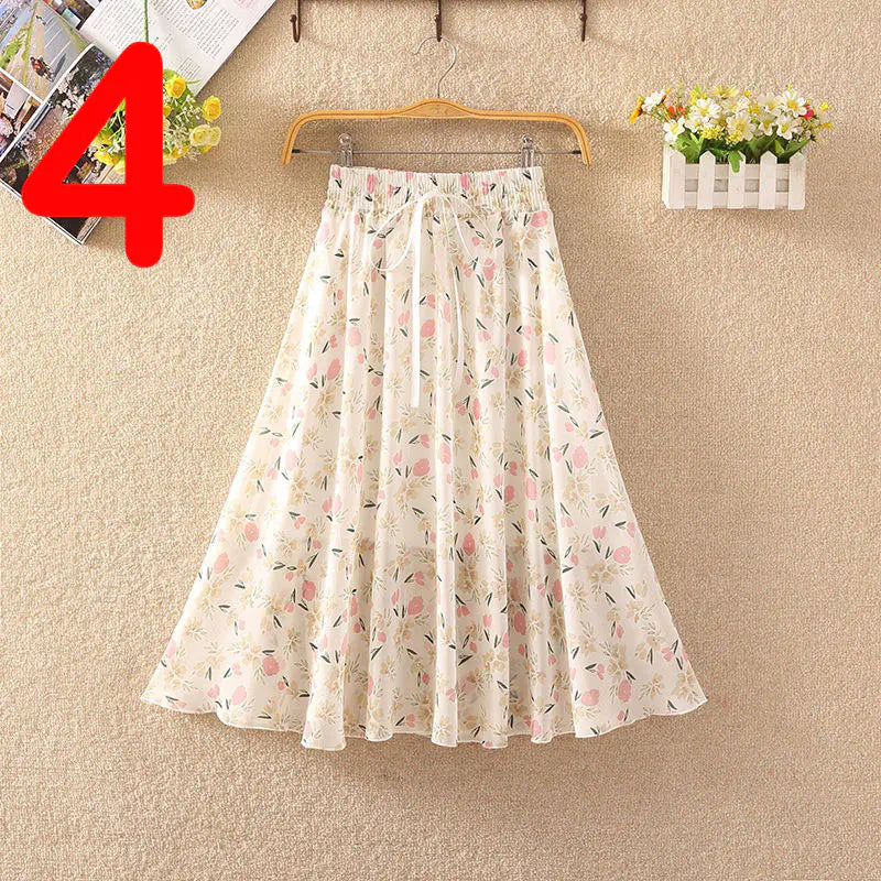 Summer Elegance Chiffon Skirt