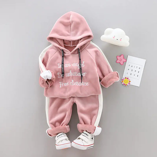 Girls' Velvet Track Set - Winter 2020