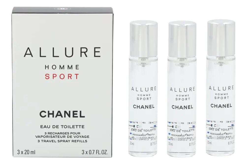 Chanel Allure Sport EDT Travel Trio 3x20ml