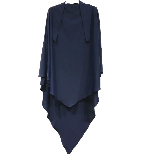 Elegant Solid Color Hijab - Soft Touch Shawl