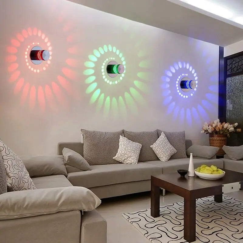 ChromaFlow LED Wall Light