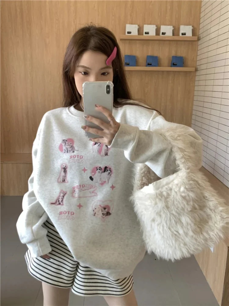 PuppyLove Kawaii Oversized Hoodie