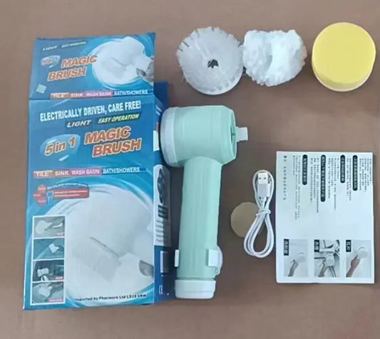 Multifunctional Electric Shoe Brush with Soft Fur