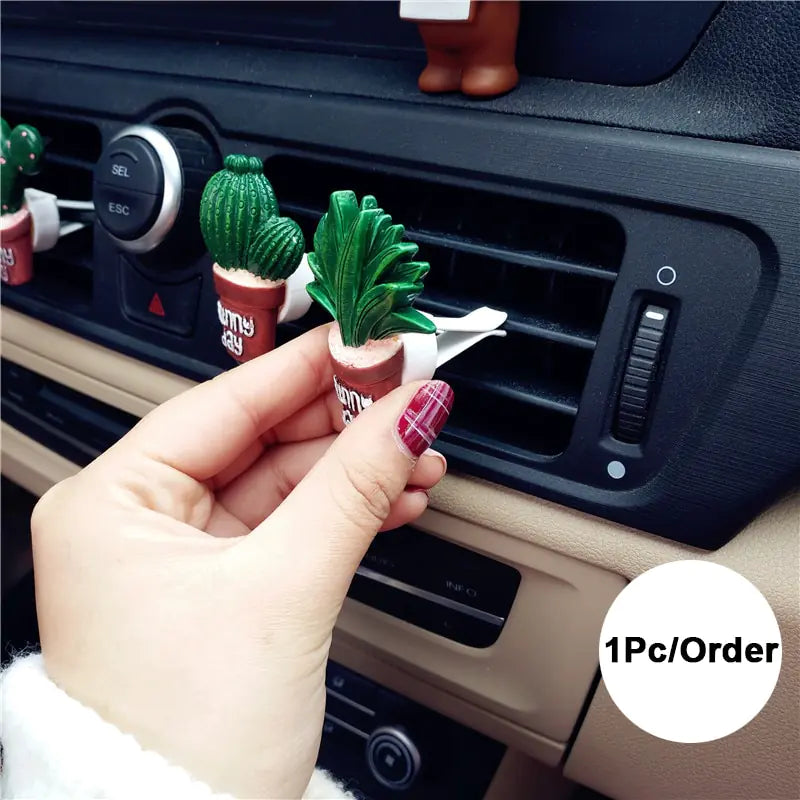 Car Scent Clip with Cartoon Designs