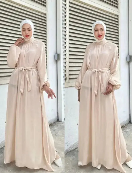 Full-Length Sleeve Hijab Dress
