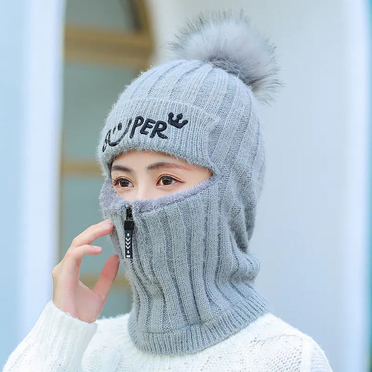 Cozy Knit Ear Warmer Hat