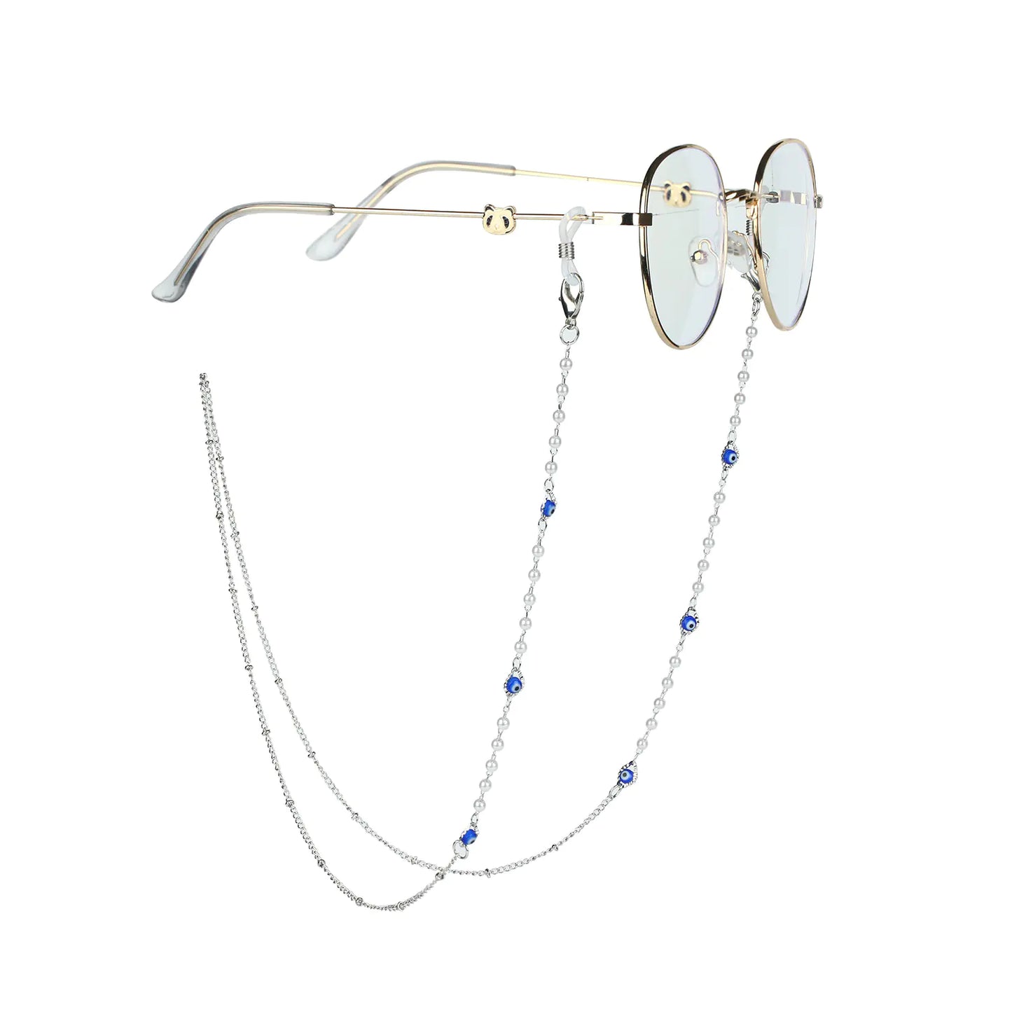 Elegant Pearl Eyewear Chain