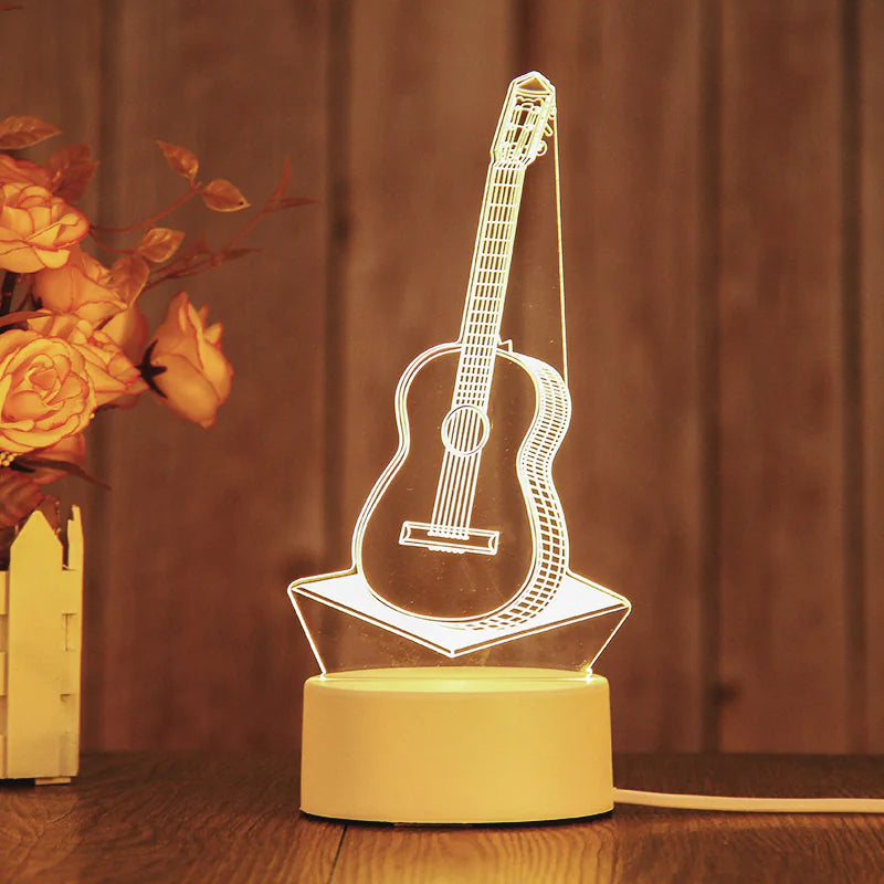 Romantic 3D Acrylic LED Lamp
