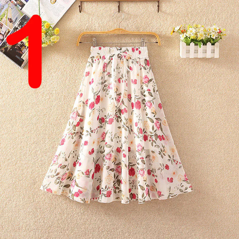 Summer Elegance Chiffon Skirt