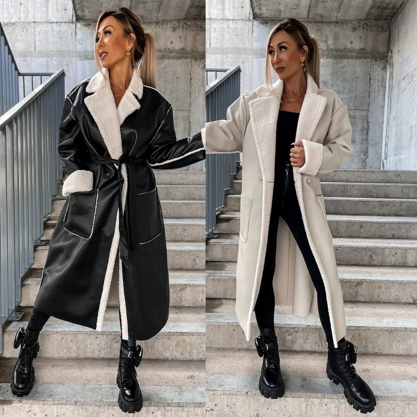Autumn-Winter Thick Trench Jacket