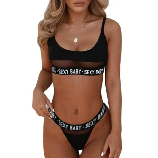 Chic Cutout Alpha Bikini Set