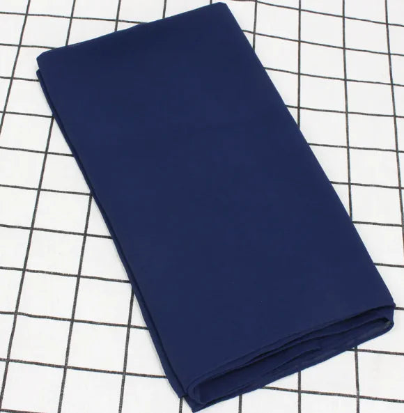 Chic Pearl Chiffon Hijab - Lightweight Solid Shade
