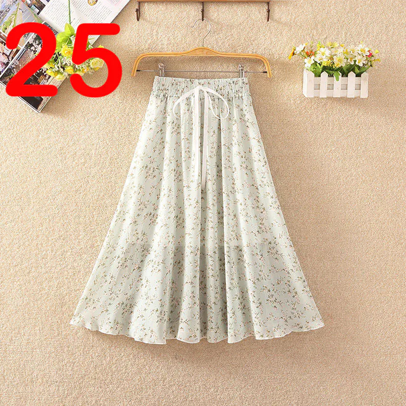 Summer Elegance Chiffon Skirt