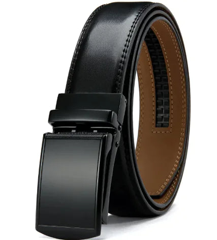 Seamless Cowhide Leather Belt