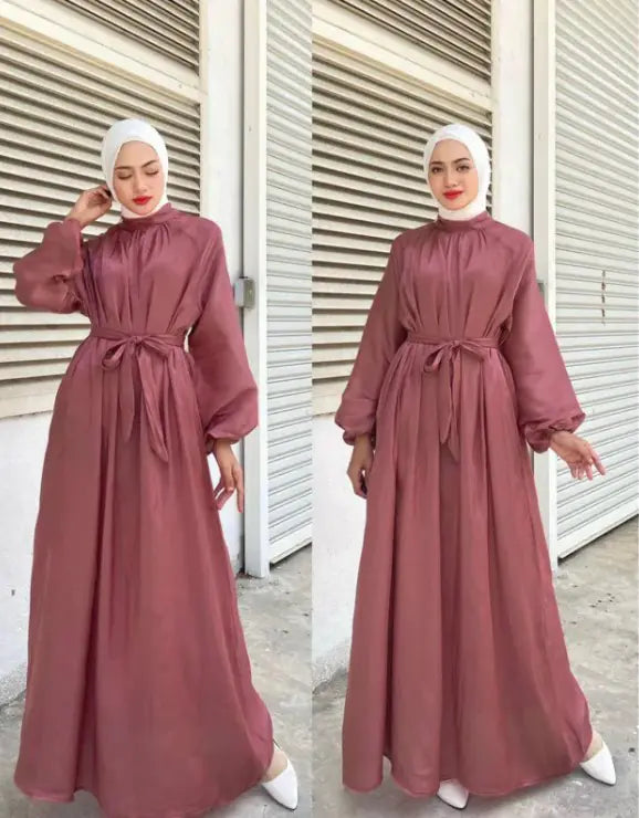 Full-Length Sleeve Hijab Dress